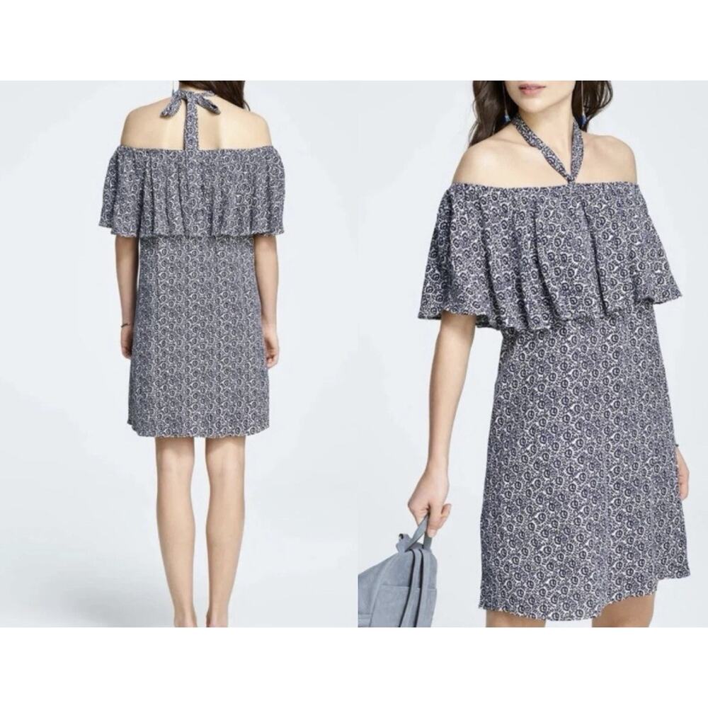 Rebecca Minkoff Womens Havasu Dress 0 Off‎ The Shoulder Beach Resort Vacation